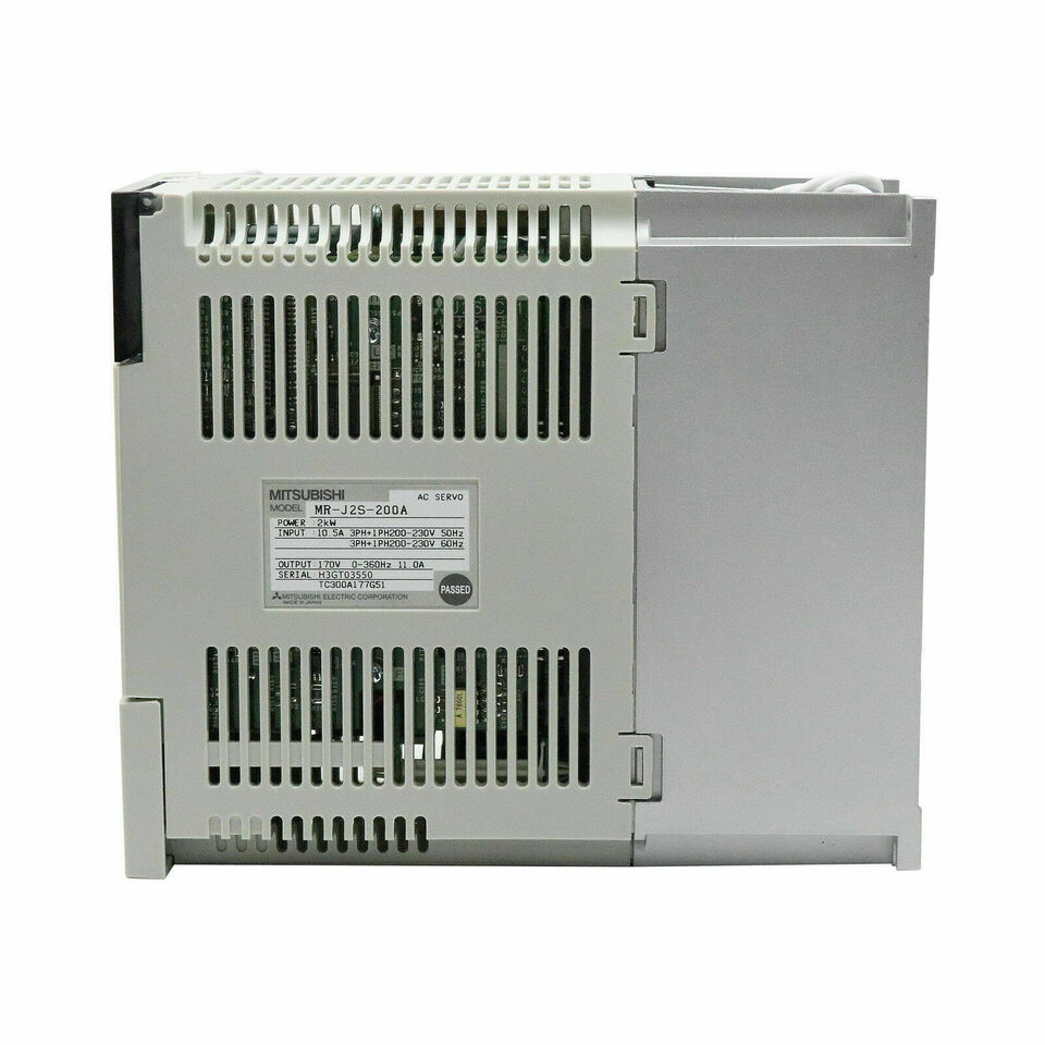 Mitsubishi MR-J2S-200A Servo Drive, AC servo amplifier, industrial automation part, new condition, fast shipping.