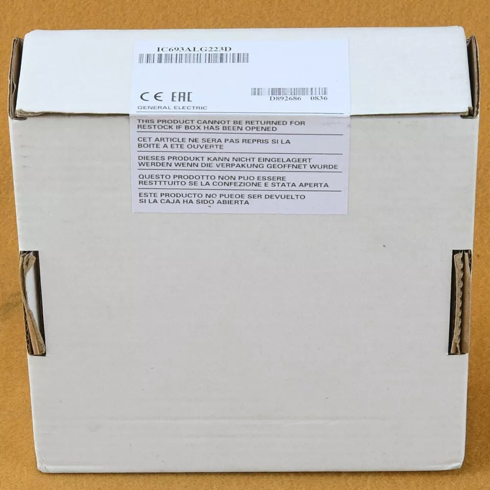 IC693ALG223D PLC Module Box - General Electric - New In Box, Not Returnable if Opened