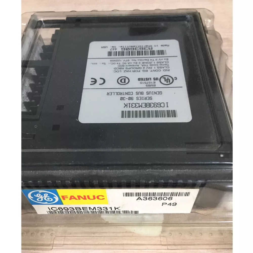 FANUC IC693BEM331K Genius Bus Controller Module - Industrial Automation Part