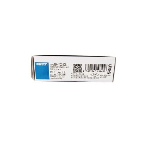 Omron NX-TC3408 Temperature Control Unit, New In Box, Industrial Automation Part
