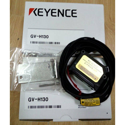 Keyence GV-H130 Laser Sensor in box, new industrial automation part.