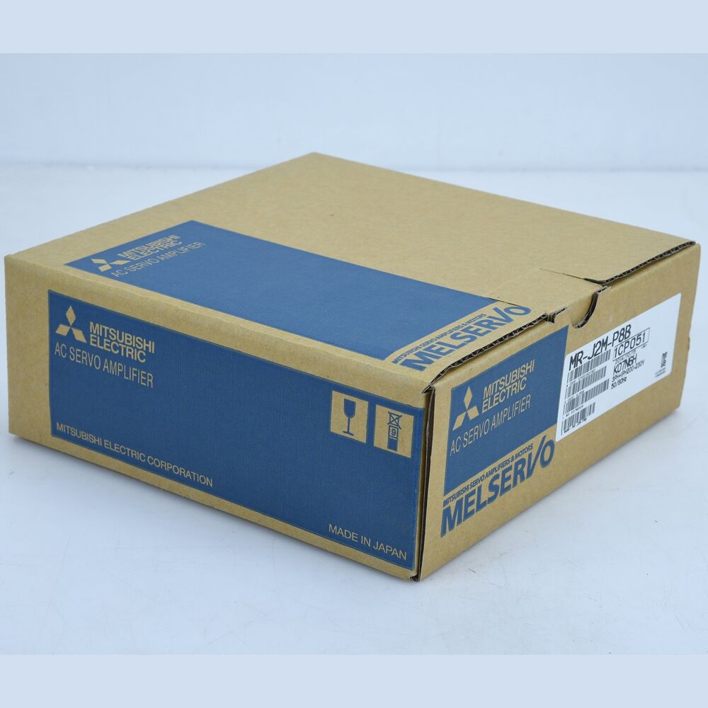 Mitsubishi MR-J2M-P8B AC Servo Amplifier in box, new. Industrial automation PLC component, Melservo, Made in Japan
