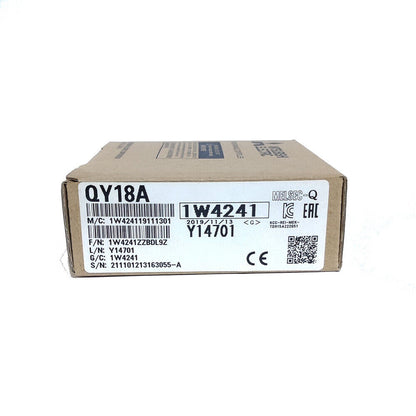 Mitsubishi QY18A PLC module in box, industrial automation part, one-year warranty, fast delivery