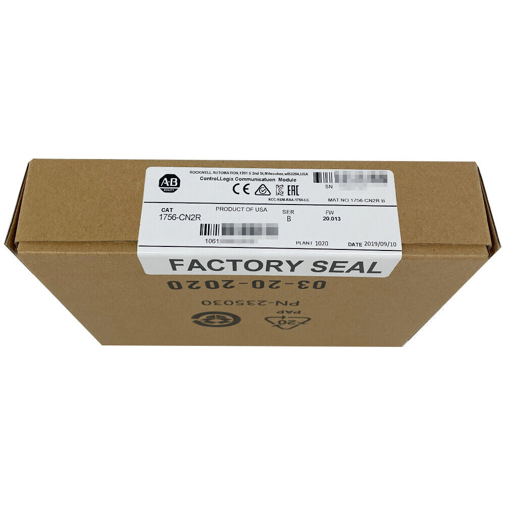 Allen-Bradley 1756-CN2R ControlLogix ControlNet Communication Module, Factory Sealed, Series B PLC