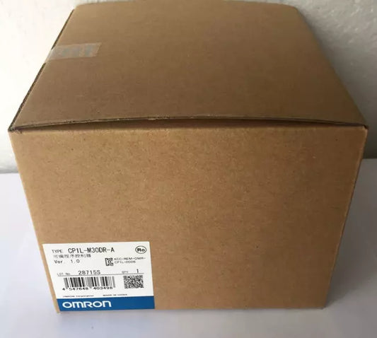 Omron CP1L-M30DR-A PLC in box, new industrial automation part, Omron CP1LM30DRA, fast shipping.