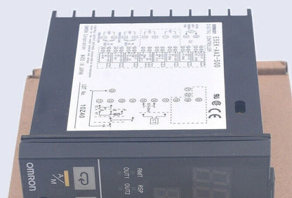 Omron E5EK-AA2-500 Digital Controller. Industrial temperature control panel, MADE IN JAPAN, with display.