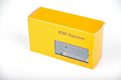 B&R X20 System X20IF 10E1-1 Communication Interface Module in yellow box, Made in Austria