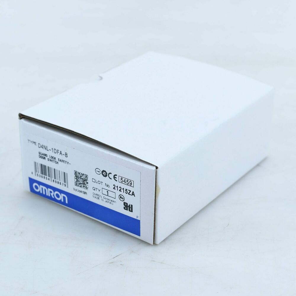 OMRON D4NL-1DFA-B Guard Lock Safety-Door Switch in original box, industrial automation part.