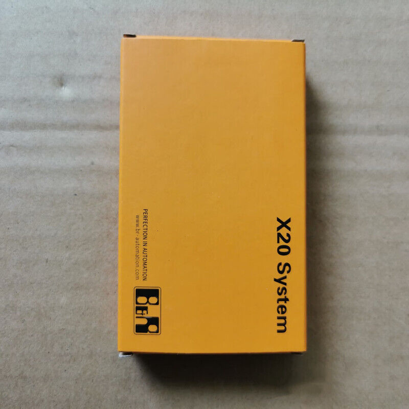B&R X20 System module packaging, orange box, new product. Includes PLC controller.
