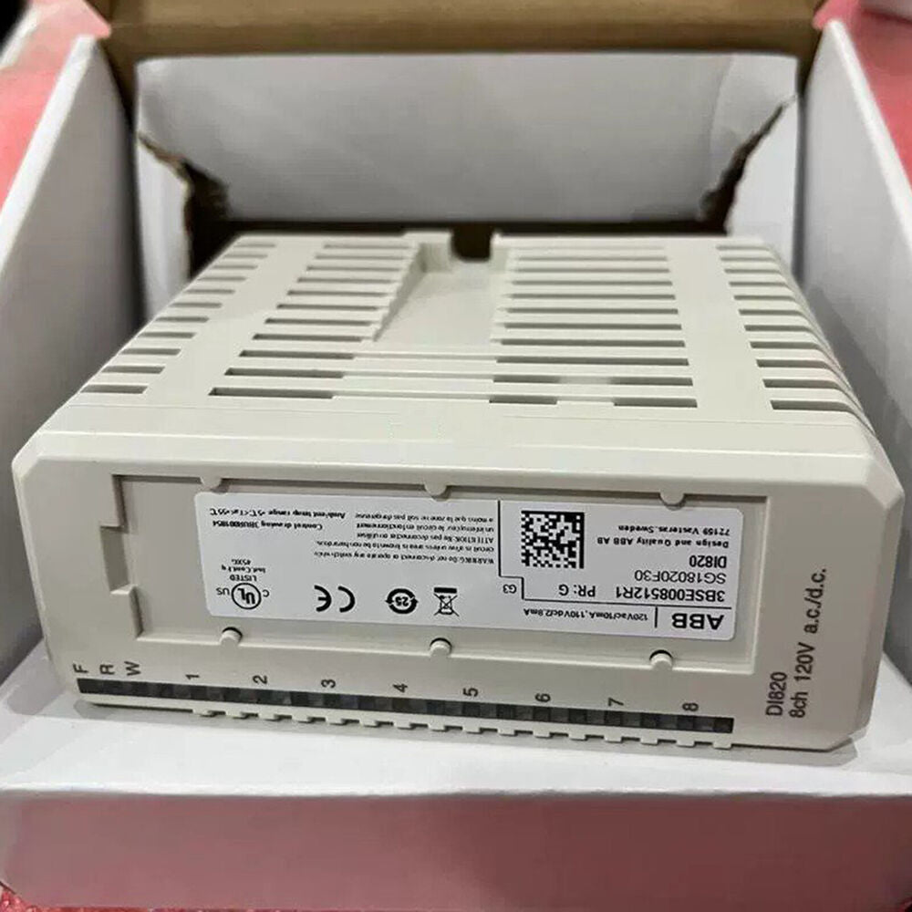 ABB DI820 Digital Input Module 3BSE008512R1 in Box - Industrial PLC Part