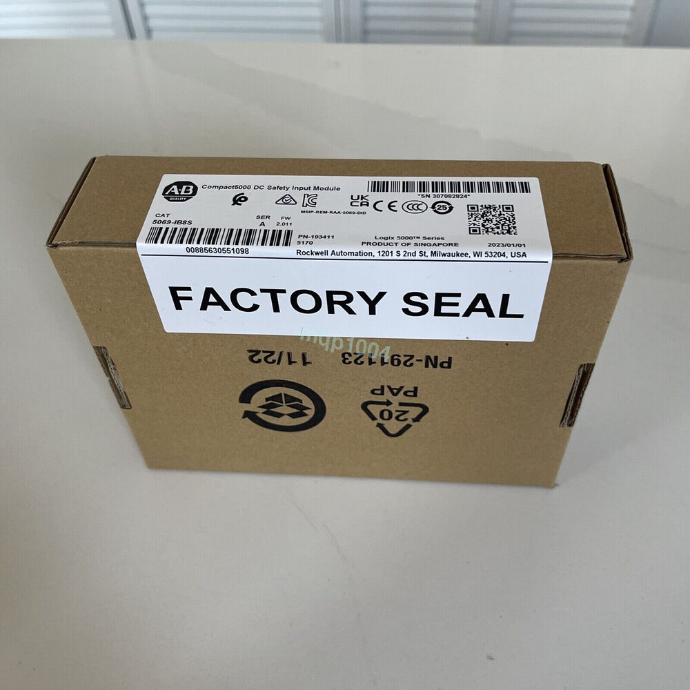 5069-IB8S Factory Sealed Surplus AB 5069-IB8S NEW IN BOX