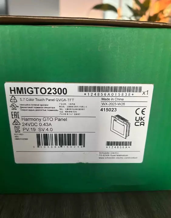 One New Schneider HMIGTO2300 Touch Screen In Box Expedited Shipping