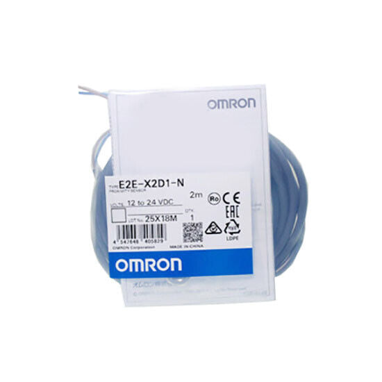 Omron E2E-X2D1-N Proximity Sensor in packaging, 12-24 VDC, new,  industrial automation part