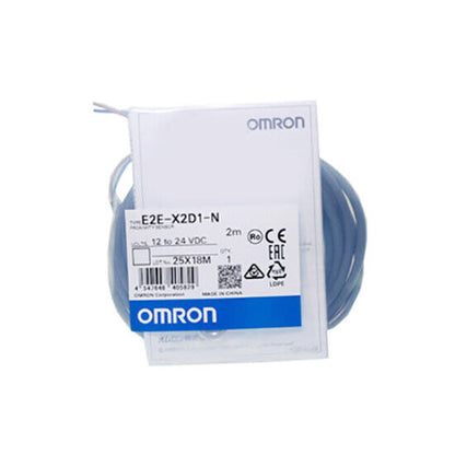 Omron E2E-X2D1-N Proximity Sensor in packaging, 12-24 VDC, new,  industrial automation part