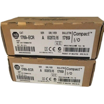 New Sealed Allen-Bradley 1769-ECR /A CompactLogix Right End Cap ！