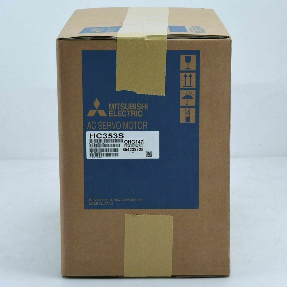 Mitsubishi HC353S AC Servo Motor box. Industrial automation part with fast shipping.