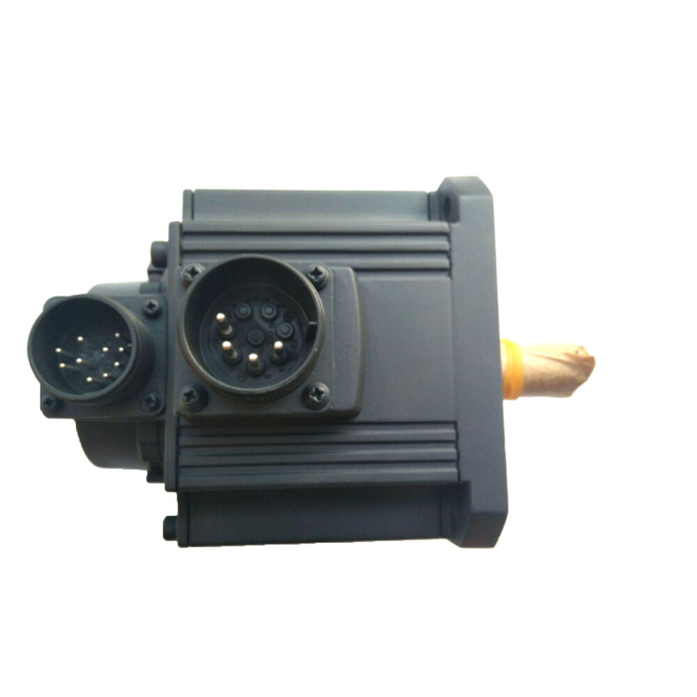 Mitsubishi HC-SFS102K 1KW Servo Motor, black housing, with connectors and output shaft.