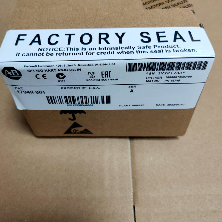 1794-IF8IH AB PLC Output Unit 1794IF8IH New Factory Sealed Spot Goods