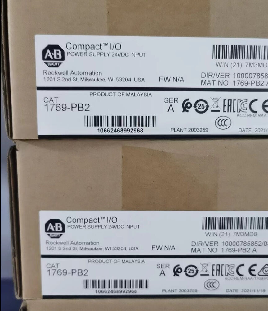 New Factory Sealed AB 1769-PB2 / A CompactLogix DC 2A/0.8A Power Supply 1769PB2