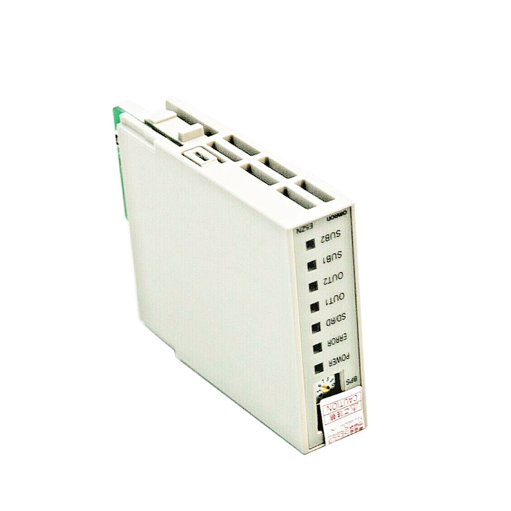 Omron E5ZN temperature controller, white housing, industrial automation part, with SUB2, SUB1, OUT2, OUT1 labels.