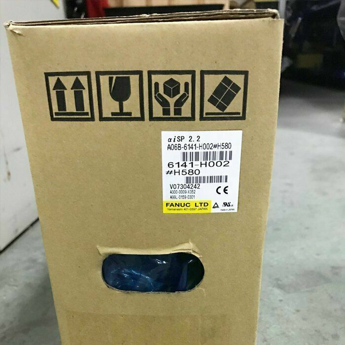 FANUC A06B-6141-H002#H580 servo drive in original packaging, new in box