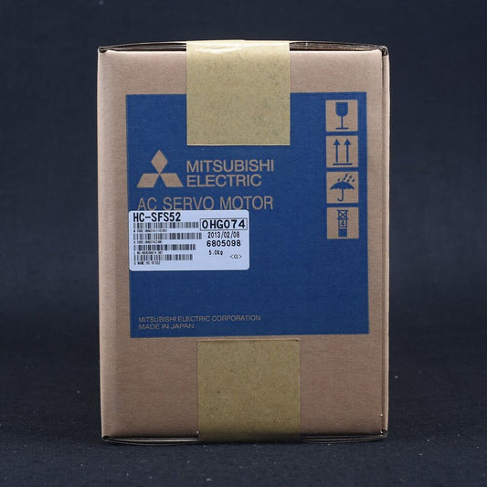 Mitsubishi HC-SFS52 AC Servo Motor in box, Made in Japan, with product label, new servo motor