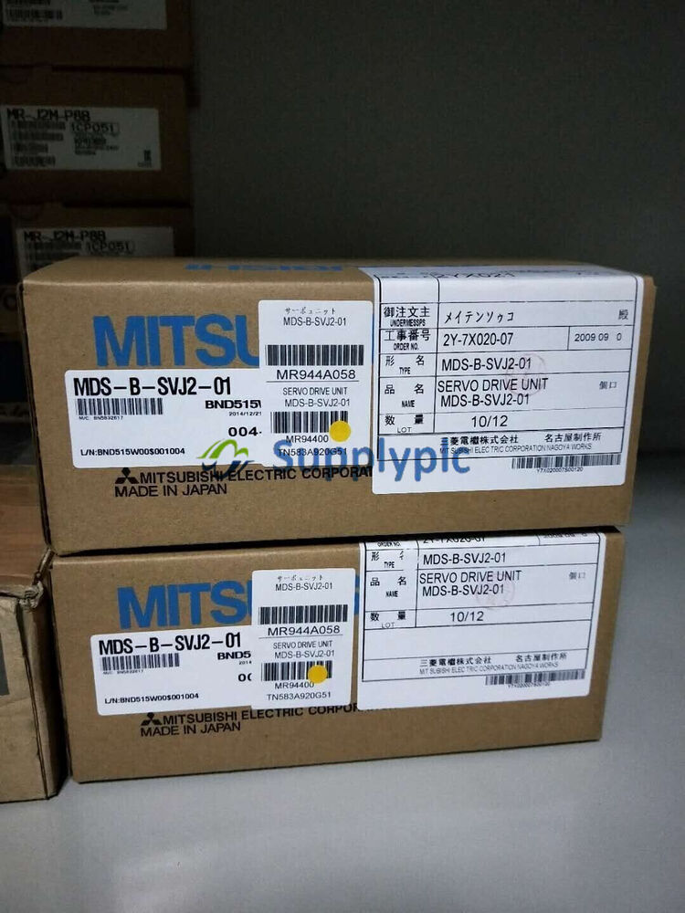 Mitsubishi MDS-B-SVJ2-01 Servo Drive Unit in Box, Industrial Automation Part