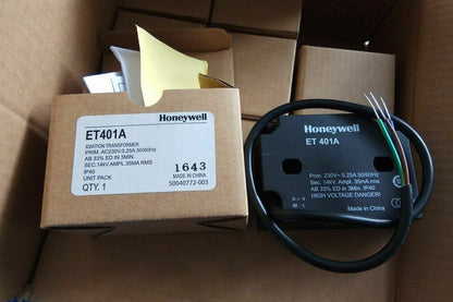 New Honeywell ET401A Ignition Transformer In Box Free Shipping