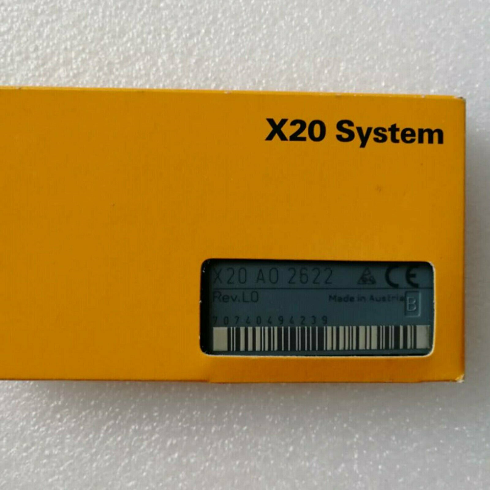 B&R X20 AO 2622 Analog Output Module, X20 System, Made in Austria, Industrial Automation Part