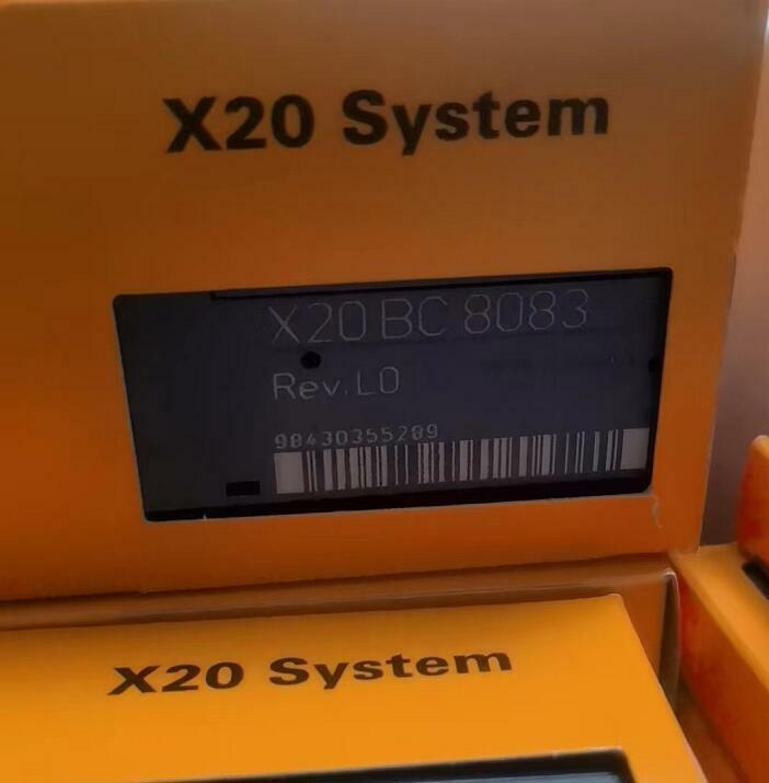 B&R X20BC8083 PLC Module - X20 System module, Rev L0, with barcode, new industrial automation parts