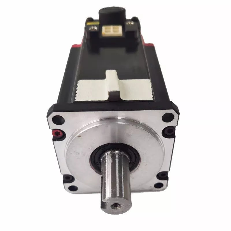 FANUC A06B-2116-B203 Servo Motor, industrial automation part, black and red casing, PLC component