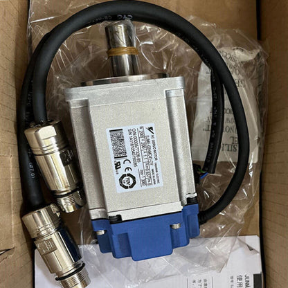 YASKAWA SJME-02AMC41-OY Servo Motor, new, industrial automation part, with black cable and connectors, Made in Japan