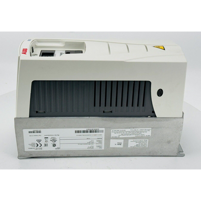 ABB ACH550-UH-012A-4 AC Drive, industrial automation part. White and gray casing, details shown.