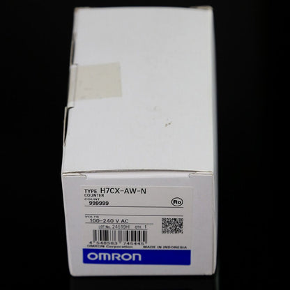 OMRON H7CX-AW-N H7CXAWN Counter 100-240VAC Original New in Box Free Ship