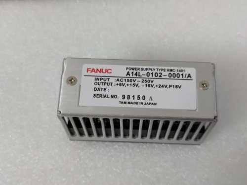 FANUC A14L-0102-0001/A power supply, industrial automation part, HMC-1401, AC150V-250V, Made in Japan