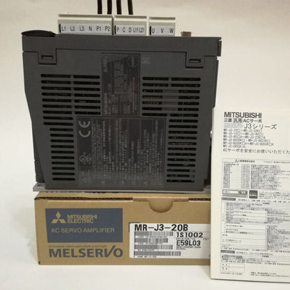 Mitsubishi MR-J3-20B AC Servo Amplifier with box. Industrial automation part. MELSERVO J3 Series. Fast shipping