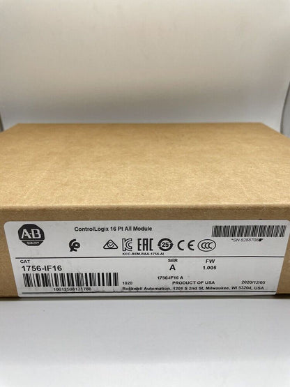 Allen-Bradley 1756-IF16 SER A ControlLogix 16 Pt Input Module New 1756IF16 ! AB