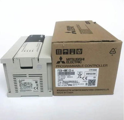 Mitsubishi FX3U-48MT/ES-A Programmable Controller in box, industrial automation PLC module, Made in China.