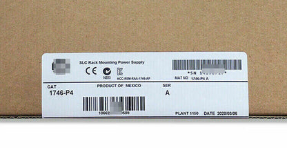 New AB 1746-P4 SER A SLC Rack Mounting Power Supply 1746P4