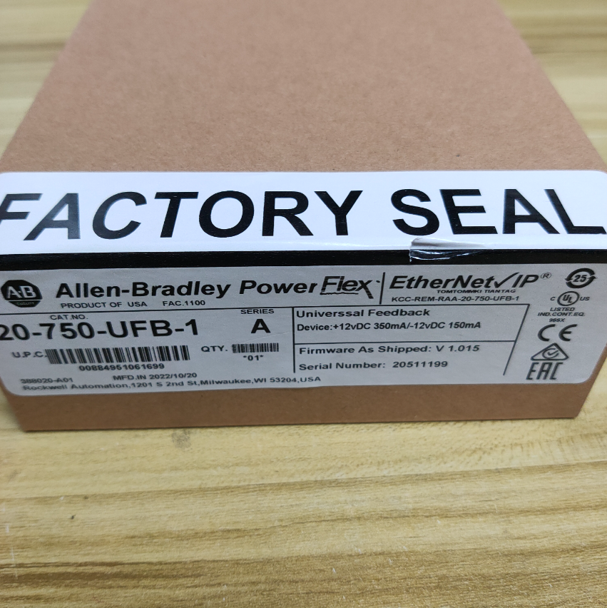 Allen-Bradley 20-750-UFB-1 AB Universal Feedback Module 20750UFB1 NEW IN BOX