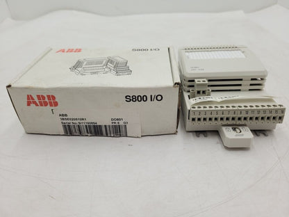 ABB S800 I/O DO801 module, new industrial automation PLC part.  3BSE020510R1 from Radwell.