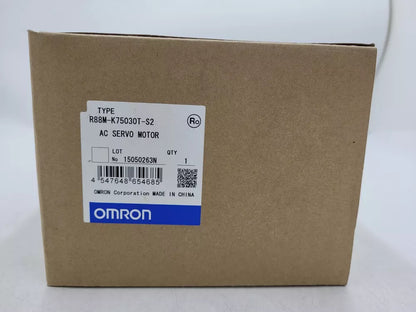 Omron R88M-K75030T-S2 AC Servo Motor in Original Box | Industrial Automation Parts