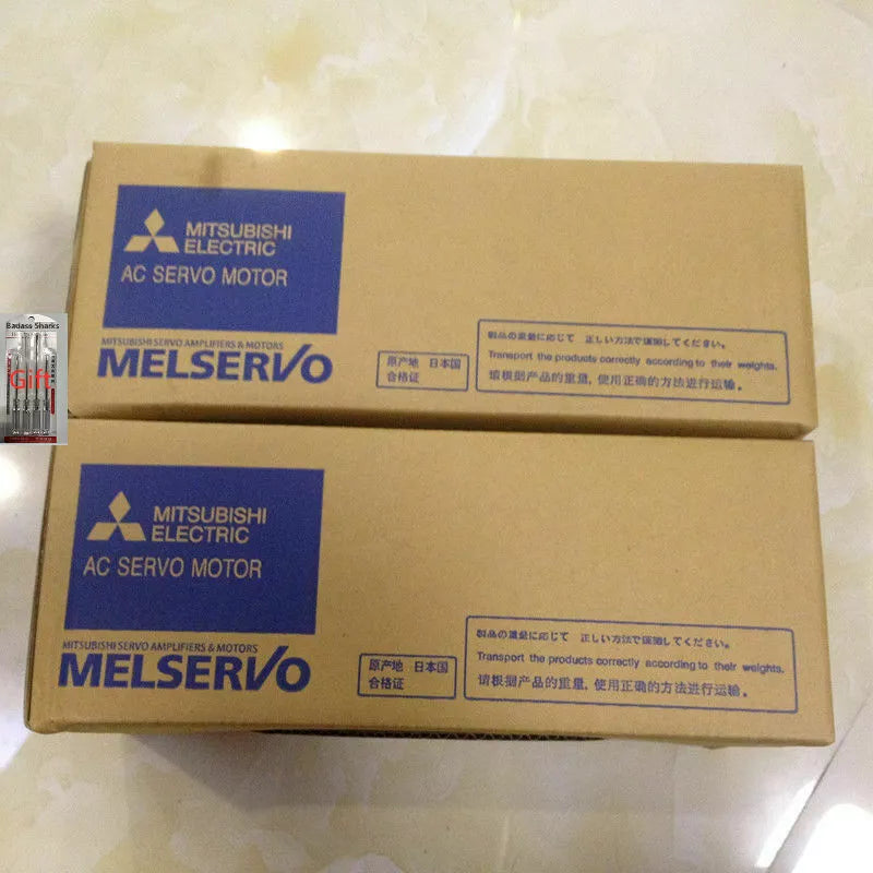 Mitsubishi AC Servo Motor boxes, MELSERVO brand, fast shipping, Japan origin
