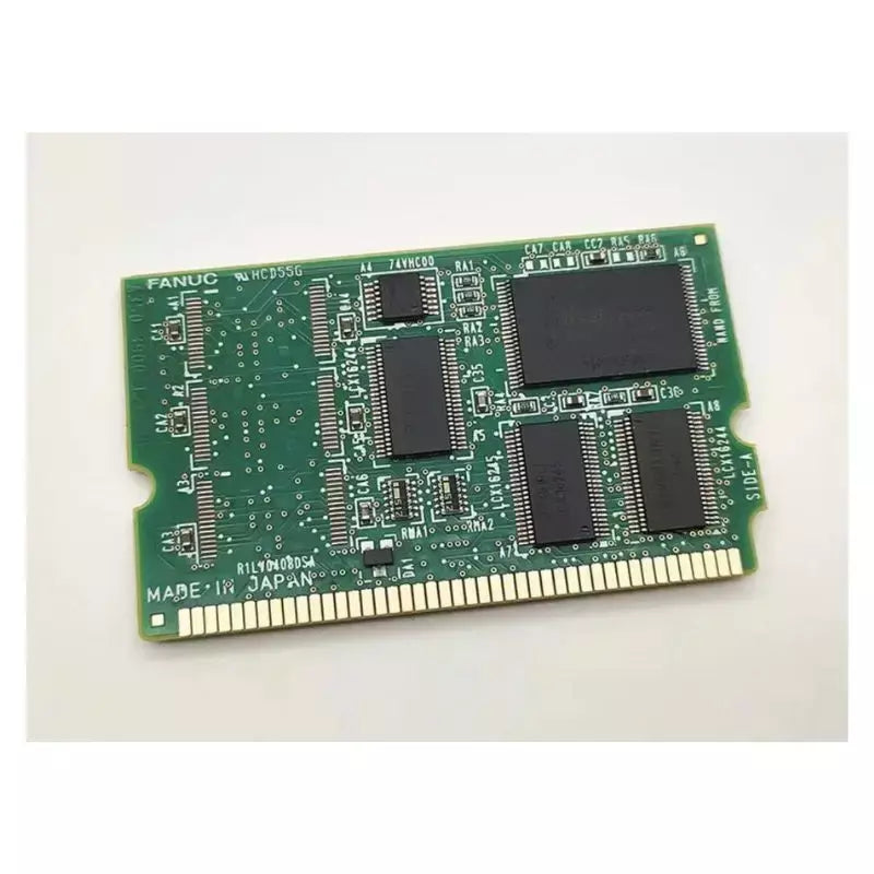 FANUC A20B-3900-0280 PLC Circuit Board, Made in Japan, green PCB with components. Industrial automation part.