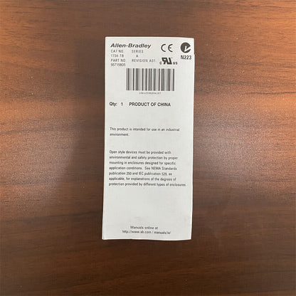 Allen-Bradley 1734-TB POINT I/O Module packaging, Series A, industrial automation part, product of China.