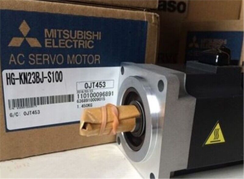 Mitsubishi HG-KN23BJ-S100 AC Servo Motor in box, industrial automation part, fast shipping.