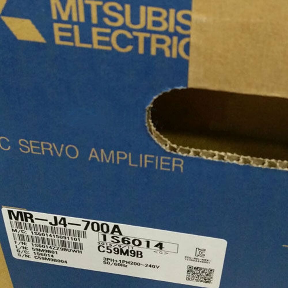 Mitsubishi MR-J4-700A Servo Drive box. AC servo amplifier, new in box, fast shipping.
