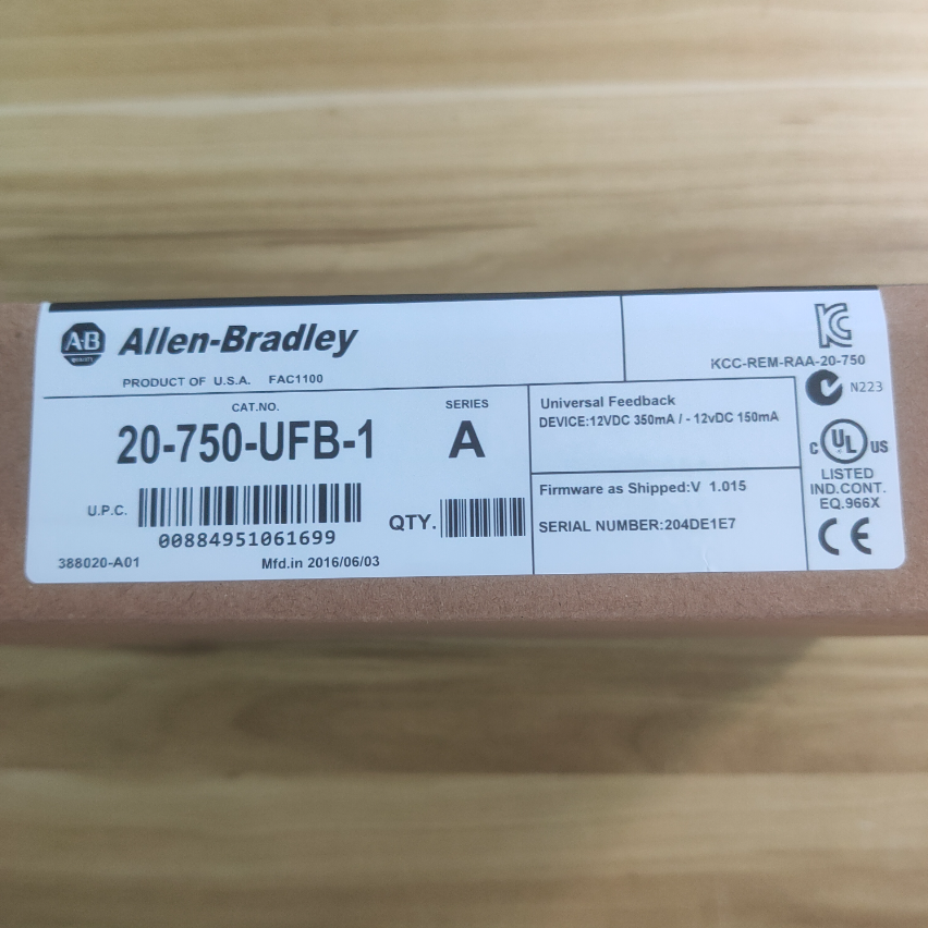 Allen-Bradley 20-750-UFB-1 AB Universal Feedback Module 20750UFB1 NEW IN BOX