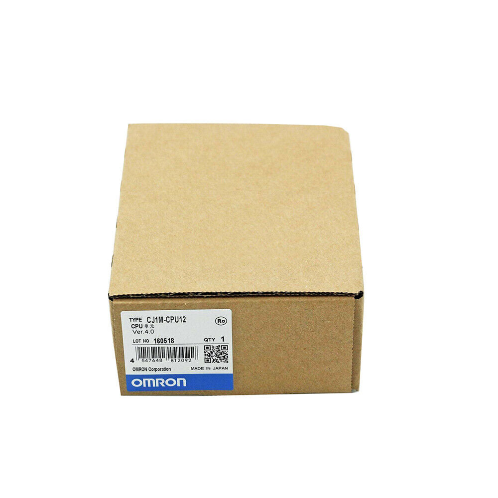 OMRON CJ1M-CPU12 PLC Module in Box - NEW PLC Automation Part