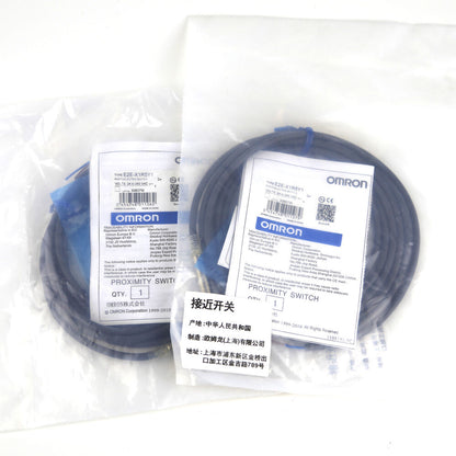 Omron E2E-X1R5Y1 Proximity Switch Sensor, 24-240VAC, new, industrial automation part